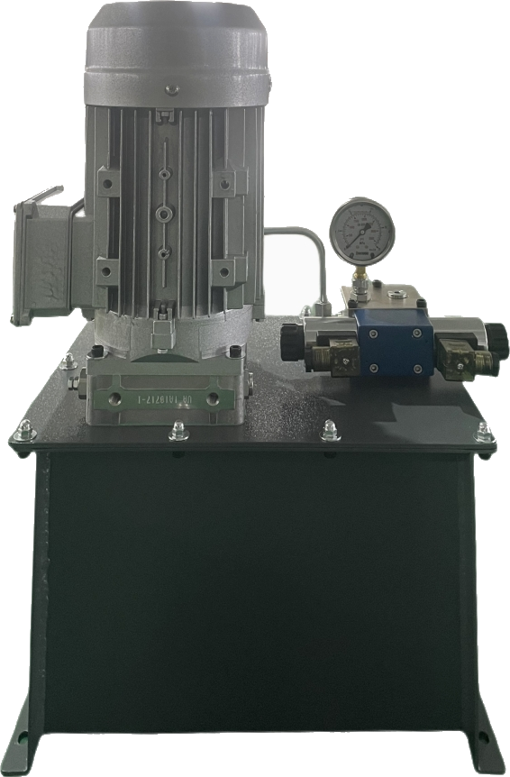 Centrale hydraulique sur mesure avec reservoir et moteur