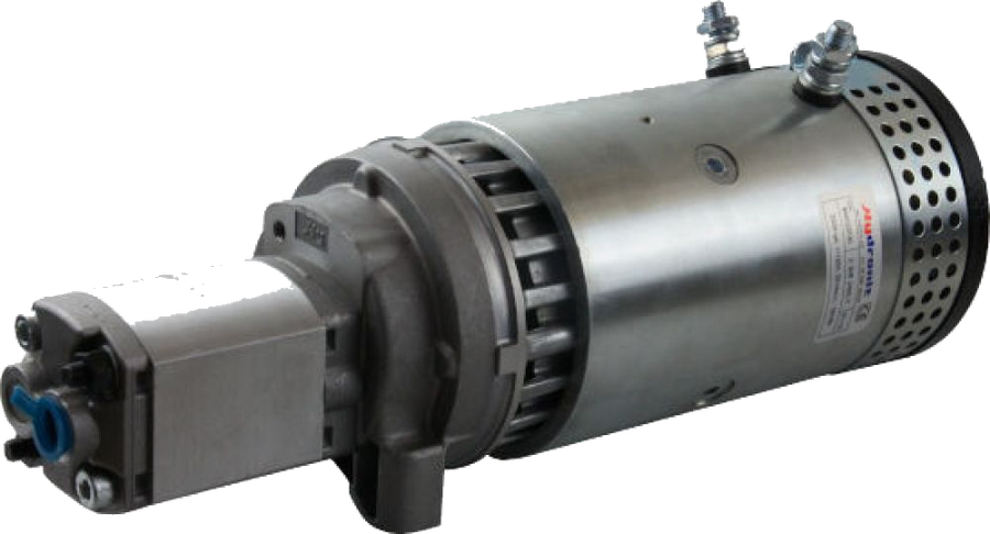 Électro-pompe : moteur électrique avec pompe à engrenages