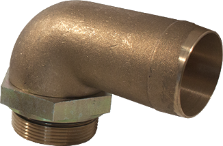 Embout et raccord hydraulique a sertir et a visser